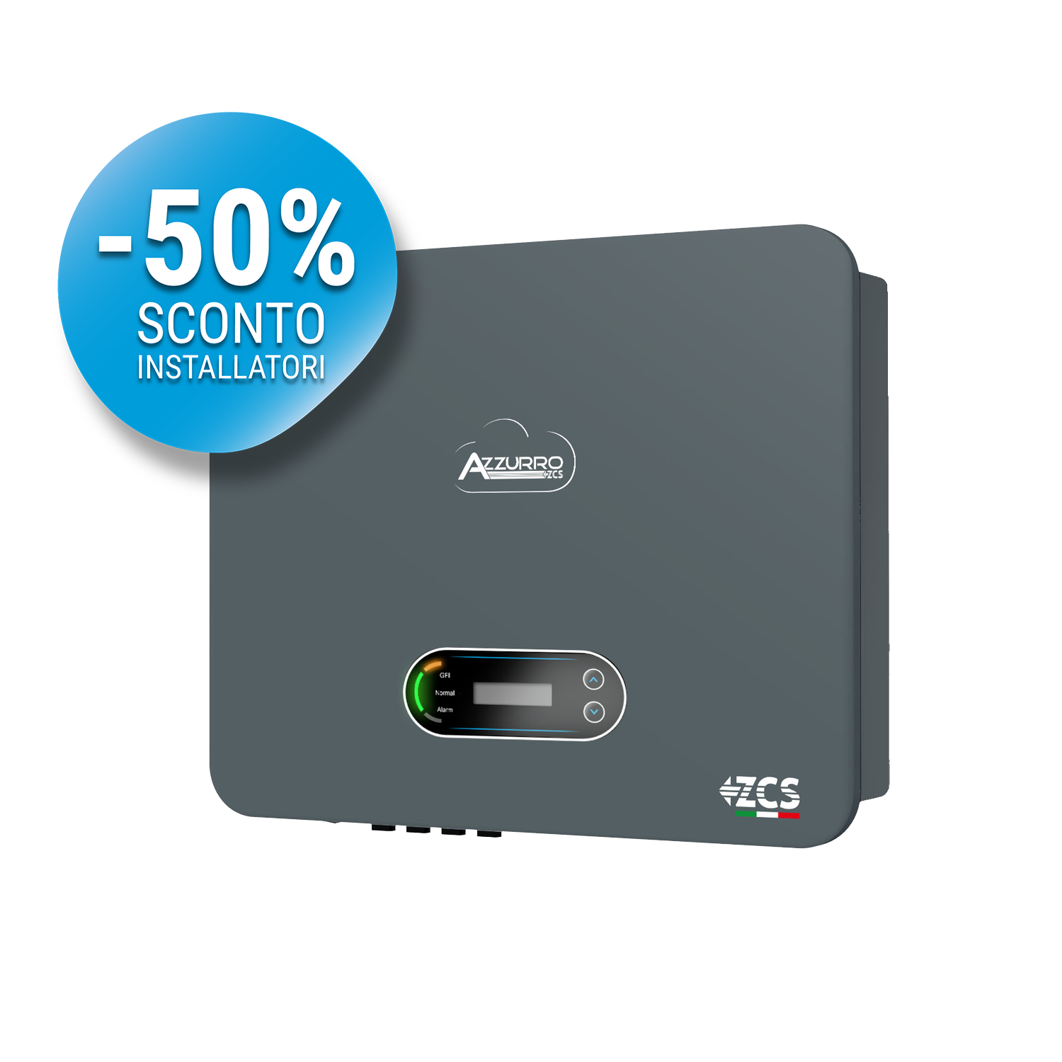 ZCS AZZURRO INVERTER DI STRINGA TRIFASE 3 PH 50000 TL V3 Promo50