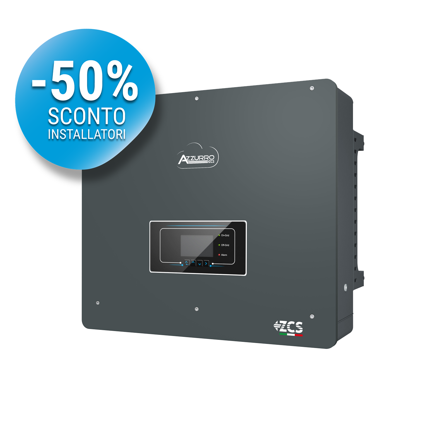 ZCS AZZURRO INVERTER PER ACCUMULO IBRIDO HYD 5000 ZSS HYD 8000 ZSS promo50